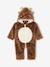 Reindeer Onesie for Newborns pecan nut 