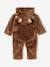 Reindeer Onesie for Newborns pecan nut 