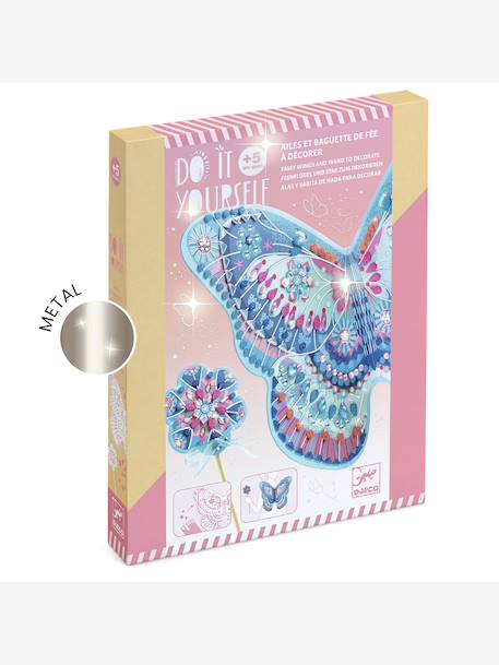 Like a Fairy Wing & Wand Creative Kit, DJECO blue 