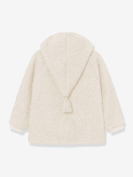 Teddy fleece jacket MATLIFF for children MINI A TURE ecru 