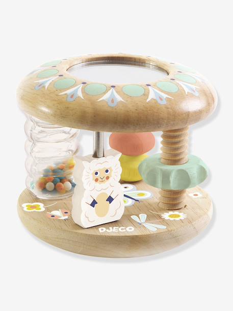 BabyTutti Wooden Rattles, DJECO beige 