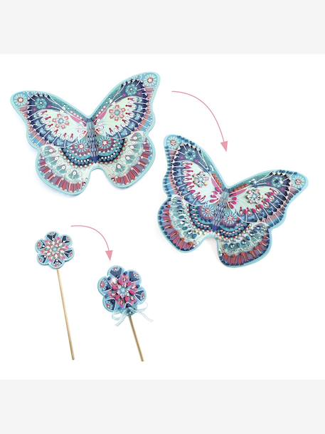 Like a Fairy Wing & Wand Creative Kit, DJECO blue 