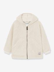 Teddy fleece jacket MATLIFF for children MINI A TURE Girls-Teddy fleece jacket MATLIFF for children MINI A TURE