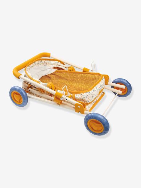 Doll Pram, DJECO yellow 