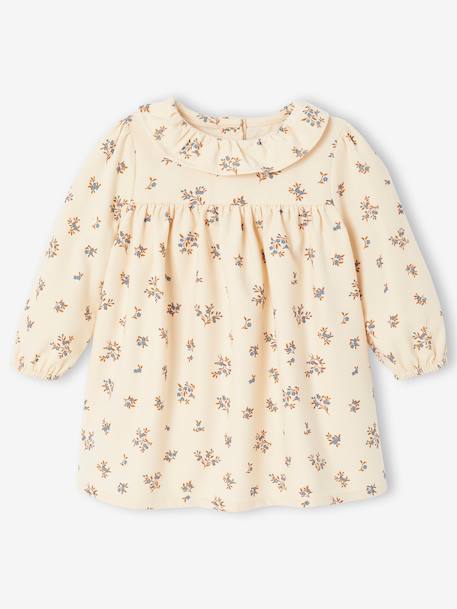 Baby dress + cardigan + band for head accessories for hair set old rose+vanilla 