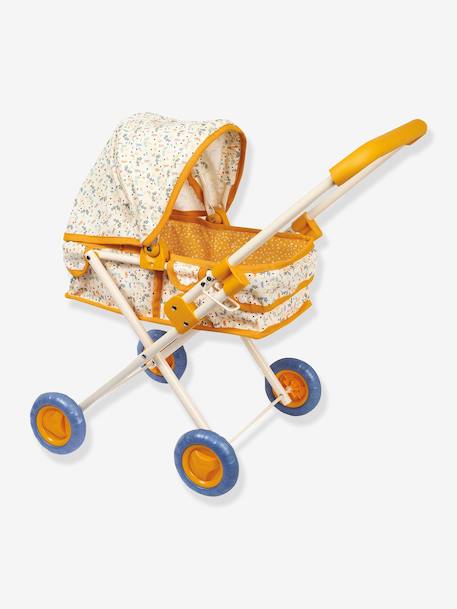 Doll Pram, DJECO yellow 