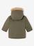 Parka + lightweight jacket 3-in-1 for babies old rose+olive 