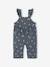 Printed Twill Dungarees for Babies slate grey 