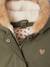 Parka + lightweight jacket 3-in-1 for babies old rose+olive 
