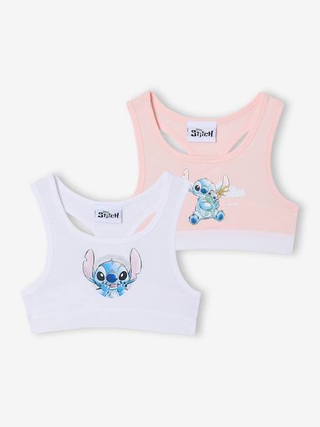 Pack of 2 Disney® Lilo & Stitch girls bras pale pink 