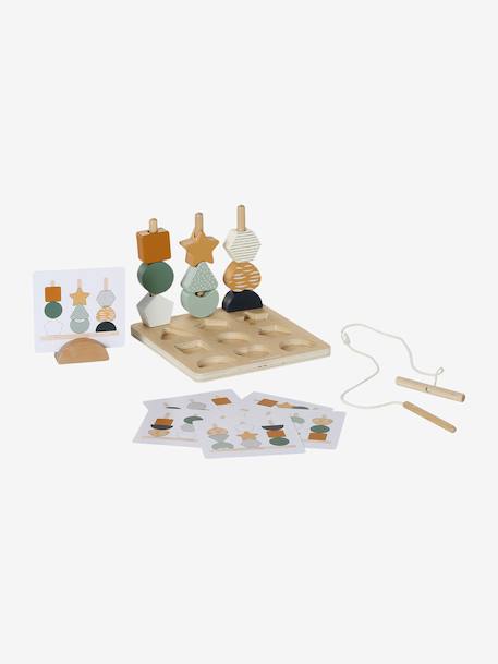 3-in-1 Bead Puzzle in FSC® Wood, TANZANIA wood 