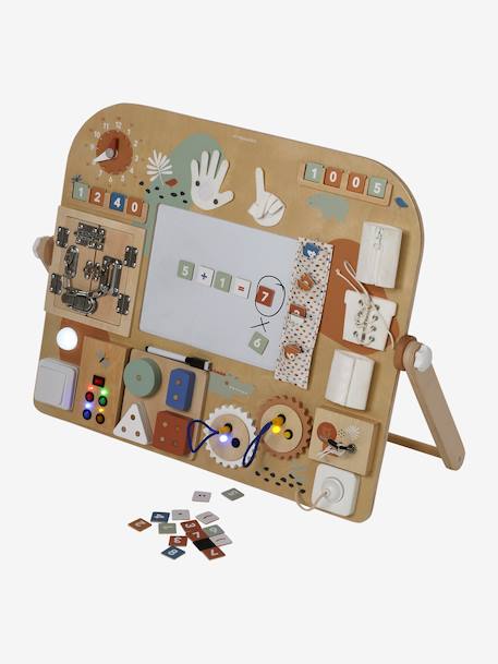 FSC® wooden multi-activity learning board wood 