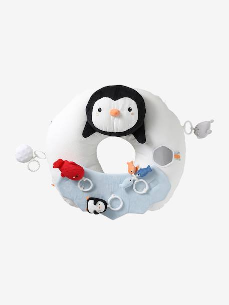 Cushion for Babies, Designed for Discovery ecru+Enchanted Forest+Pink World+red+white 