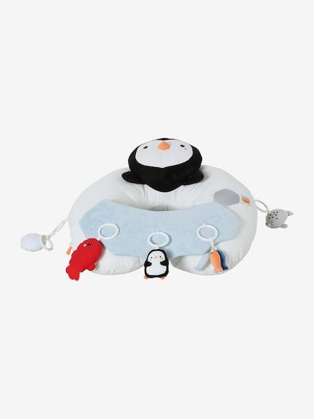 Cushion for Babies, Designed for Discovery ecru+Enchanted Forest+Pink World+red+white 