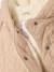 Fancy quilted coat for babies beige 
