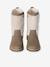 Zip-Up Faux-Fur Lined Boots for Girls taupe 
