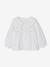 Baby shirt in poplin white 