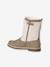 Zip-Up Faux-Fur Lined Boots for Girls taupe 