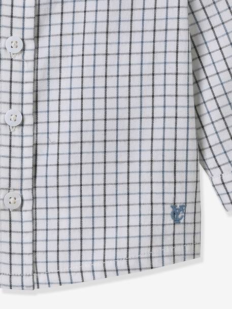 Tattersall checks shirt for babies CYRILLUS multicoloured 
