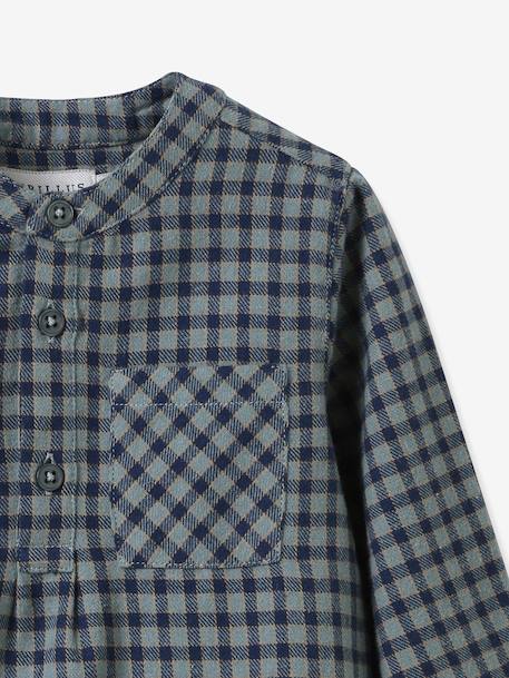 Chequered Shirt for Babies, CYRILLUS multicoloured 