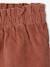 Set of 3 baby items: 2-in-1 jumper + short + scarf terracotta 