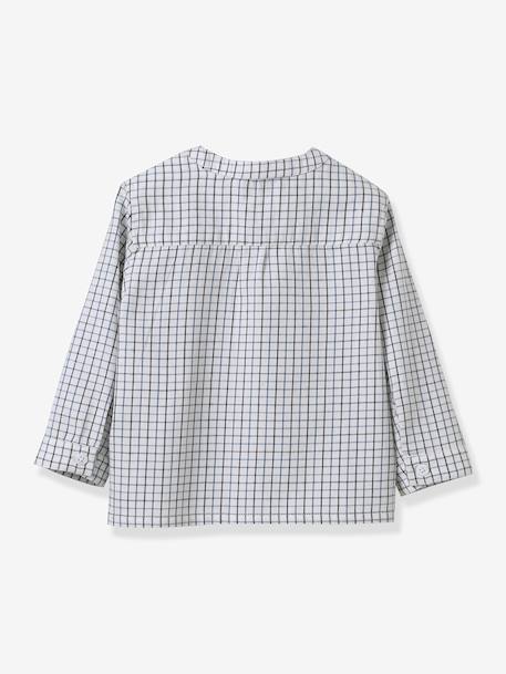 Tattersall checks shirt for babies CYRILLUS multicoloured 