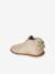 Zipped Soft Leather Ankle Boots for Babies gold+old rose 