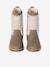 Zip-Up Faux-Fur Lined Boots for Girls taupe 
