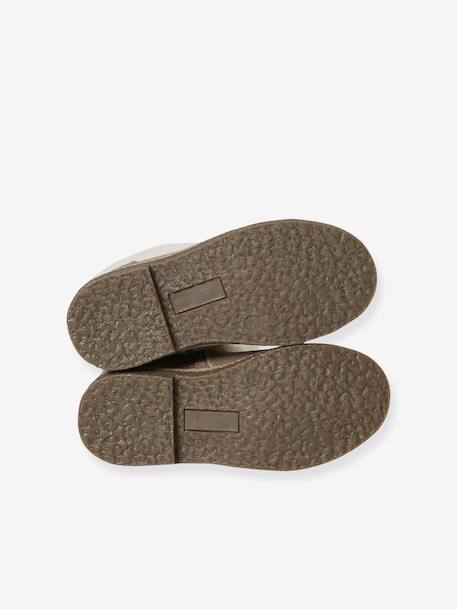Zip-Up Faux-Fur Lined Boots for Girls taupe 