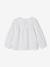 Baby shirt in poplin white 