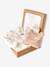 Set of 3 Items for Newborns: 1 Sleepsuit + 2 Bodysuits ecru 