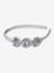 Alice Band with Hearts & Sequins for Girls silver 