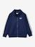 Boys' long-sleeved sweatshirt with high neck navy blue 