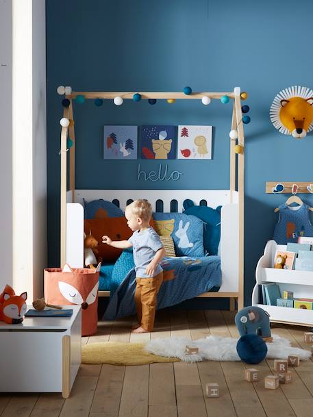 Light Garland Blue/gold+Multi 