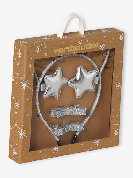 Set of Hair Accessories silver 