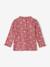 Printed long-sleeved baby t-shirt marl beige+old rose 