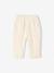 Baby trousers in twill ecru 