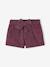 Corduroy short for babies aubergine 