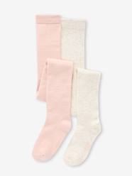 Girls-Underwear-Tights-Pack of 2 Pairs of Party Tights for Girls