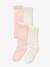 Pack of 2 Pairs of Party Tights for Girls pale pink 
