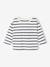 Set T-shirt + striped jumpsuit pecan nut 