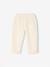 Baby trousers in twill ecru 