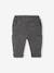 Lined Corduroy Combat Trousers for Babies anthracite+khaki 