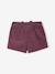 Corduroy short for babies aubergine 