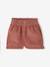 Set of 3 baby items: 2-in-1 jumper + short + scarf terracotta 