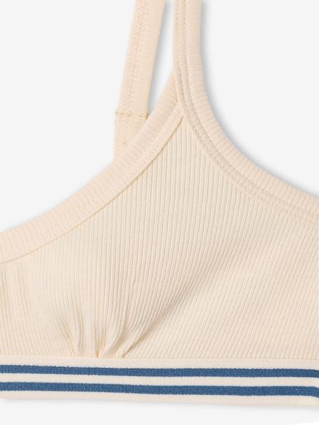 Pack of 3 Plain Bras for Girls, Jonen ecru 
