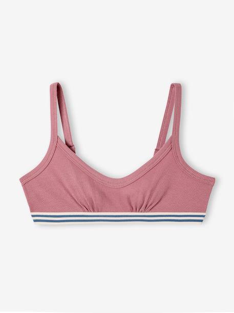 Pack of 3 Plain Bras for Girls, Jonen ecru 