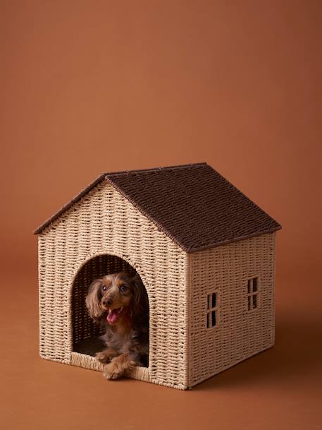 Kennel and Maisonnette basket for FAMILY pet beige 