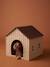 Kennel and Maisonnette basket for FAMILY pet beige 