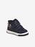 Synthetic-Lined Trainers with Hook-&-Loop Fasteners for Boys navy blue 